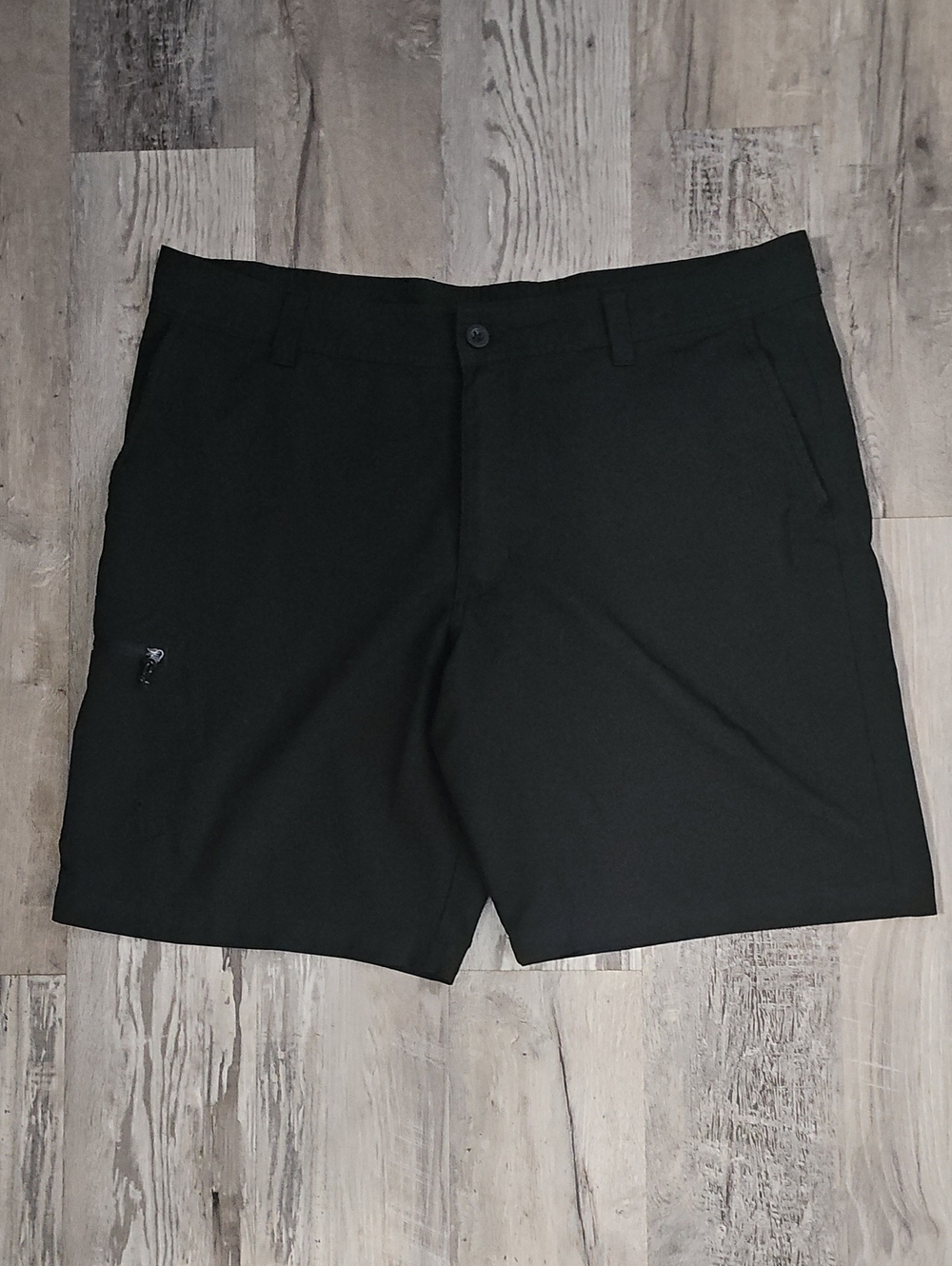 Magellan Outdoors Black Flat Front Men's Shorts
